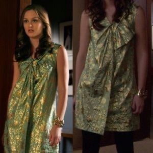 Vintage 3.1 Phillip Lim Brocade Mini Dress ASO Gossip Girl Size 2
